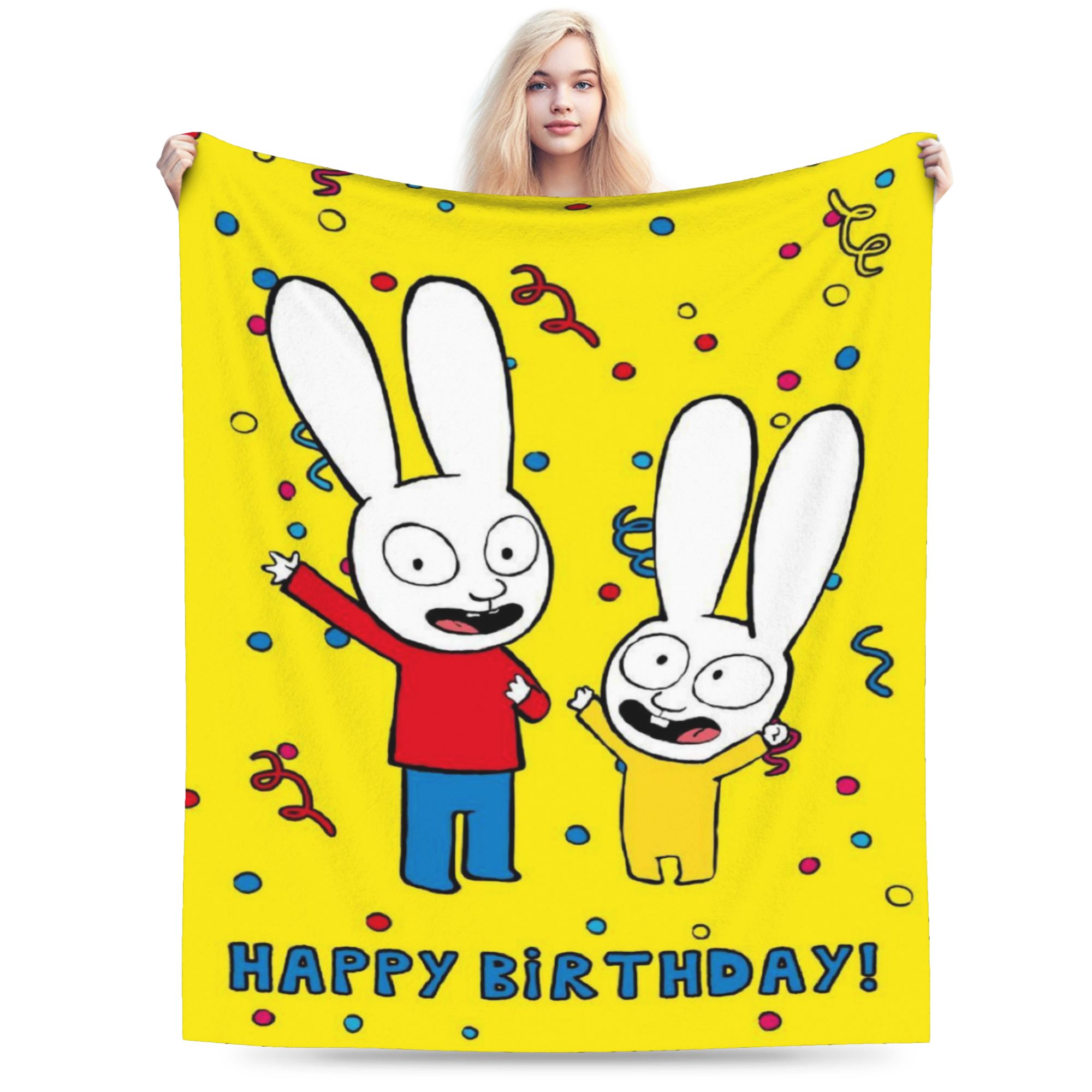 Cashmere Throw Blanket - S-Simon Super Rabbit Super Soft Blanket