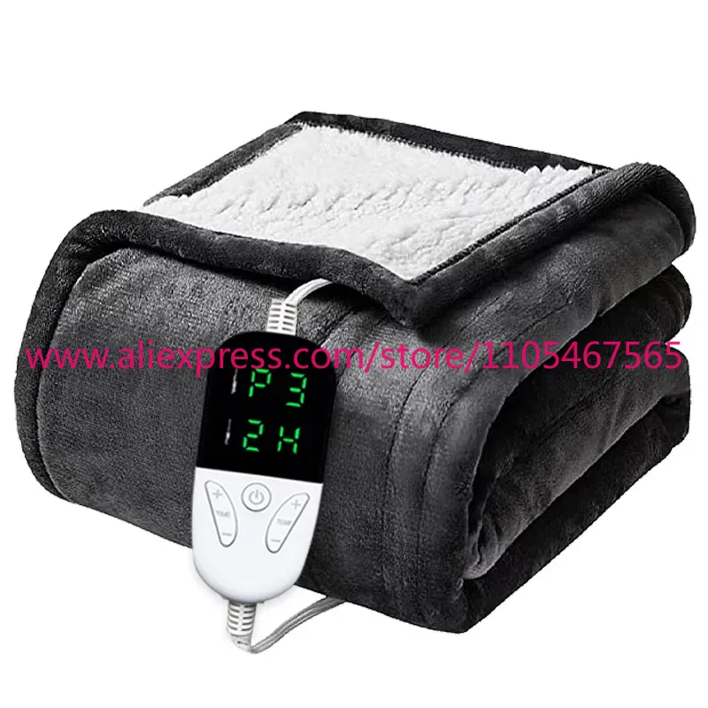 1PCS Electric Blanket Flannel  - огляд і ціна Cashmere Throw Blanket