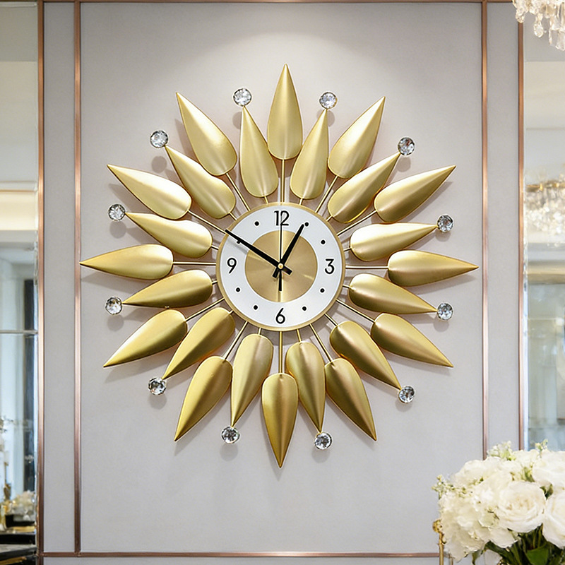 Luxury Wall Clock Metal Wall C - огляд і ціна Luxury Lifestyle Homes