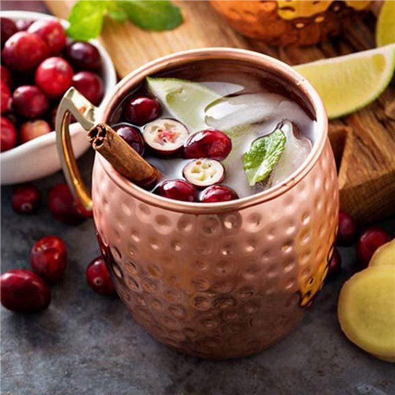 JHD 2X Moscow Mule Cup Stainle - огляд і ціна Copper Cocktail Mug