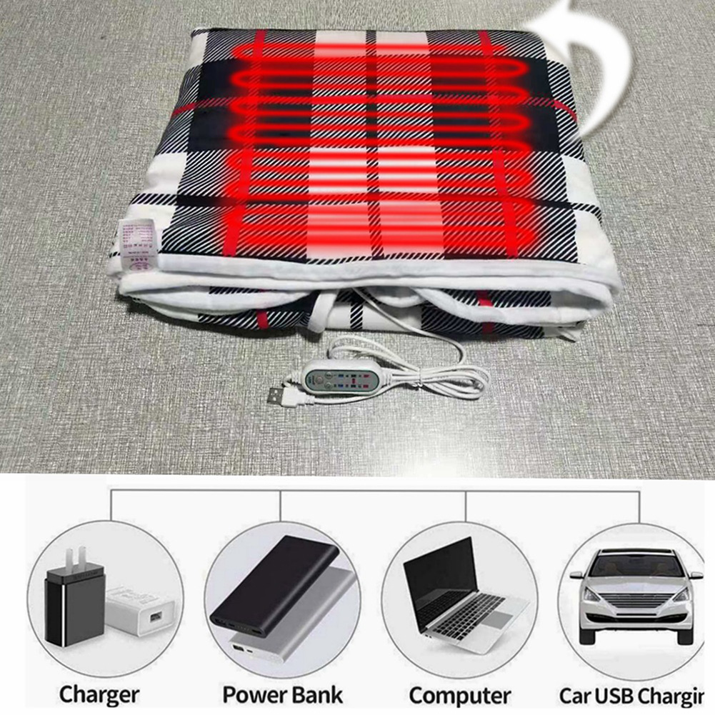 5V Wearable Heating Electric B - огляд і ціна Cashmere Throw Blanket