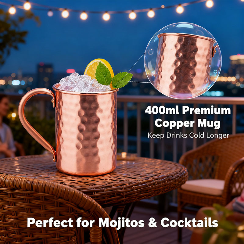 New 100% Copper Cups Pure Soli - огляд і ціна Copper Cocktail Mug