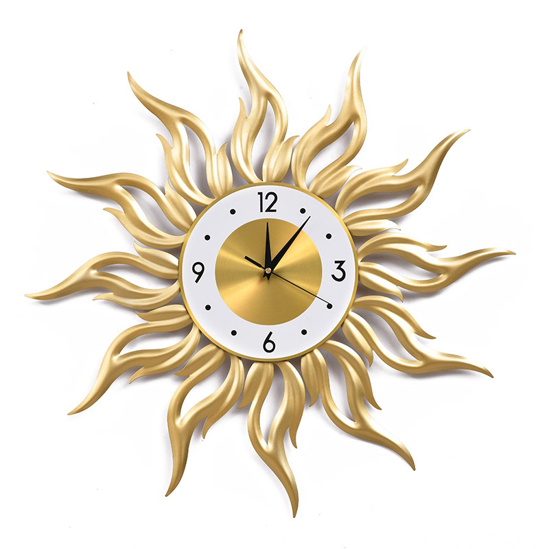 Nordic Gold Wall Clock Living  - огляд і ціна Luxury Lifestyle Homes