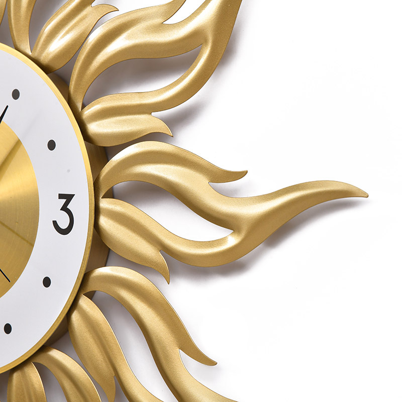 Nordic Gold Wall Clock Living  - огляд і ціна Luxury Lifestyle Homes