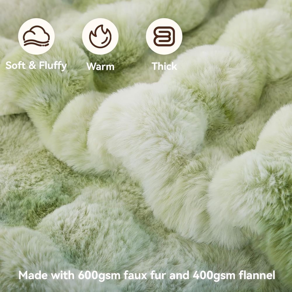 Faux Fur Throw Blanket, 1000GS - огляд і ціна Cashmere Throw Blanket