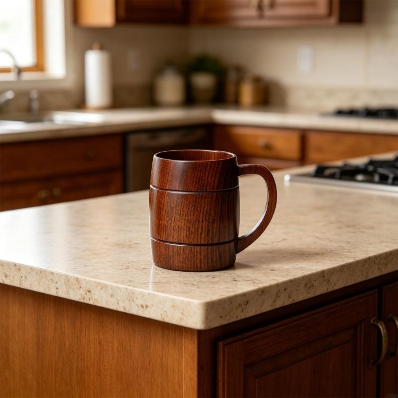 Elegant Wooden Beer Mug 270ml  - огляд і ціна Copper Cocktail Mug