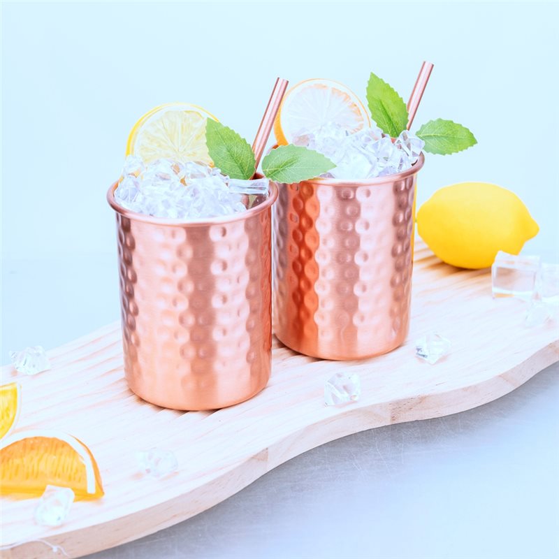 ABLU-2PC 400Ml Copper Color St - огляд і ціна Copper Cocktail Mug