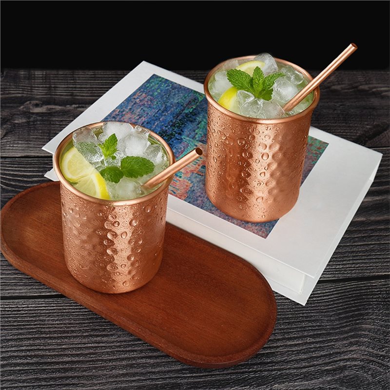 ABLU-2PC 400Ml Copper Color St - огляд і ціна Copper Cocktail Mug